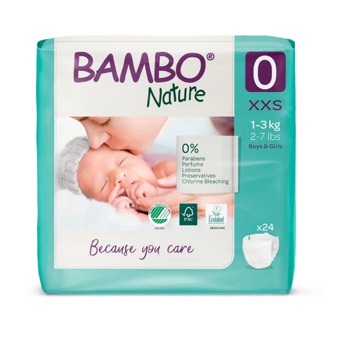 BAMBO NATURE TALLA 0 24 Un