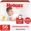 HUGGIES NATURAL CARE XXG 56 UN