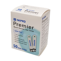 [I-SENS324104] NIPRO PREMIER STRIPS BOX OF 50 GDH-FAD