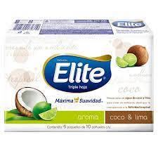 [17271] ELITE PAÑUELO DESECHABLE NORMAL AROMA PACKX6